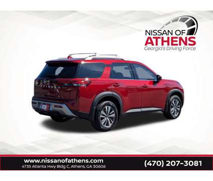 2024 Nissan Pathfinder SL is a Red 2024 Nissan Pathfinder SL SUV in Athens GA