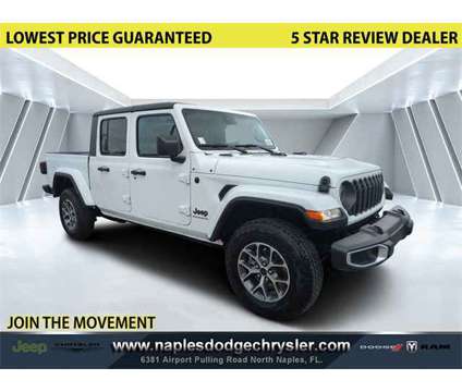 2024 Jeep Gladiator Sport is a White 2024 Sport Truck in Naples FL