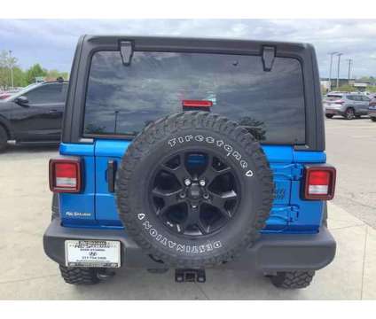 2022 Jeep Wrangler Unlimited Willys 4x4 is a Blue 2022 Jeep Wrangler Unlimited SUV in Avon IN