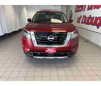 2024 Nissan Pathfinder SL is a Red 2024 Nissan Pathfinder SL SUV in Dubuque IA