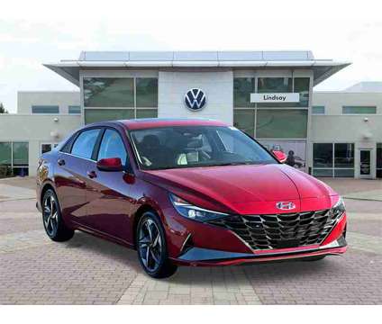 2023 Hyundai Elantra Hybrid Limited is a Red 2023 Hyundai Elantra Limited Hybrid in Sterling VA
