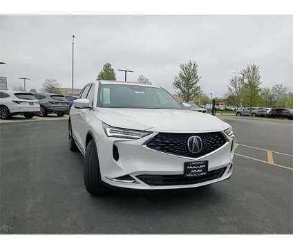 2024 Acura MDX Technology SH-AWD is a Silver, White 2024 Acura MDX Technology SUV in Hoffman Estates IL
