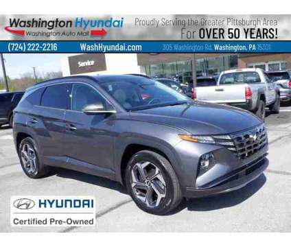 2022 Hyundai Tucson Limited is a Grey 2022 Hyundai Tucson Limited SUV in Washington PA