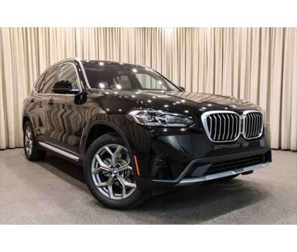 2024 BMW X3 xDrive30i is a Black 2024 BMW X3 xDrive30i SUV in Akron OH