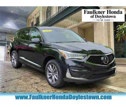 2021 Acura RDX Technology Package SH-AWD is a Black 2021 Acura RDX Technology Package SUV in Doylestown PA