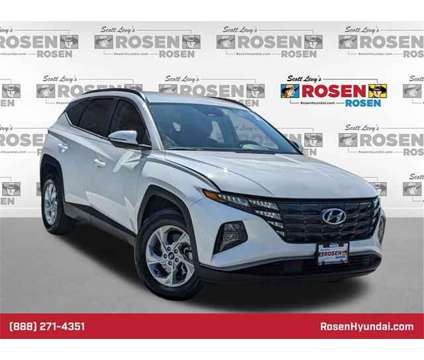 2022 Hyundai Tucson SEL is a White 2022 Hyundai Tucson SUV in Algonquin IL