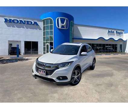 2022 Honda HR-V EX is a Silver, White 2022 Honda HR-V EX SUV in Dallas TX