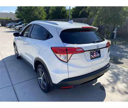 2022 Honda HR-V EX is a Silver, White 2022 Honda HR-V EX SUV in Dallas TX