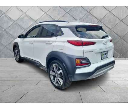 2021 Hyundai Kona Ultimate is a White 2021 Hyundai Kona Ultimate Car for Sale in Union NJ