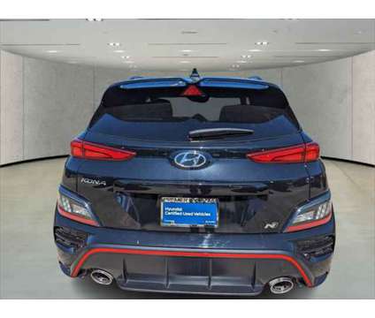 2023 Hyundai Kona N Base is a Black 2023 Hyundai Kona SUV in Harvey LA