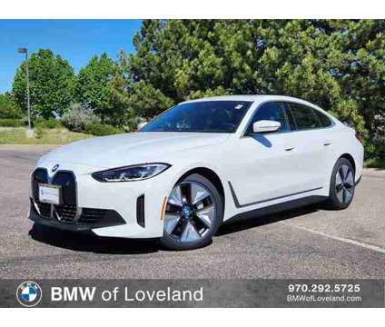 2024 BMW i4 xDrive40 is a White 2024 Sedan in Loveland CO