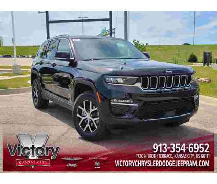 2024 Jeep Grand Cherokee Limited is a Black 2024 Jeep grand cherokee Limited SUV in Kansas City KS