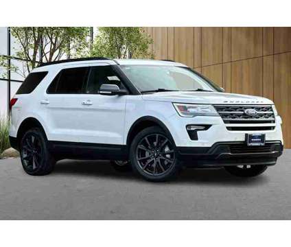 2018 Ford Explorer XLT is a Silver, White 2018 Ford Explorer XLT SUV in Madera CA