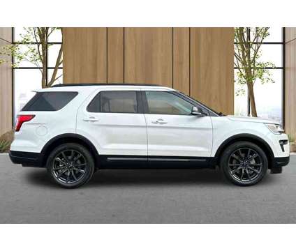 2018 Ford Explorer XLT is a Silver, White 2018 Ford Explorer XLT SUV in Madera CA