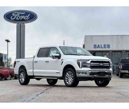2024 Ford F-150 Lariat is a White 2024 Ford F-150 Lariat Truck in Manteno IL