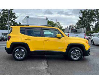 2018 Jeep Renegade Latitude is a Yellow 2018 Jeep Renegade Latitude SUV in Salem OR