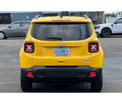 2018 Jeep Renegade Latitude is a Yellow 2018 Jeep Renegade Latitude SUV in Salem OR