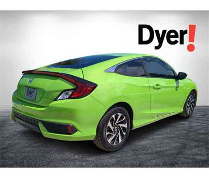 2017 Honda Civic LX-P is a Green 2017 Honda Civic LX-P Coupe in Vero Beach FL