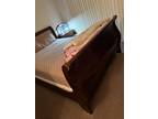 used queen bed frame and mattress