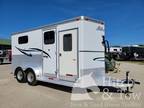 2005 SilverLite 2005 SILVER LITE 2 HORSE BUMPERPULL HORSE TRAILER 2 horses