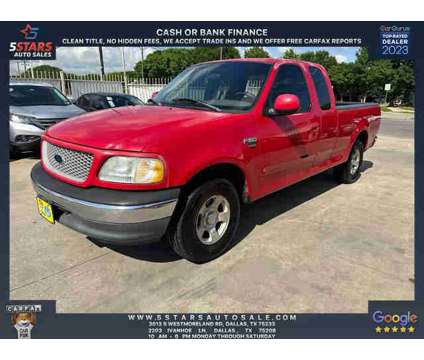 1999 Ford F150 Super Cab for sale is a Red 1999 Ford F-150 Car for Sale in Dallas TX