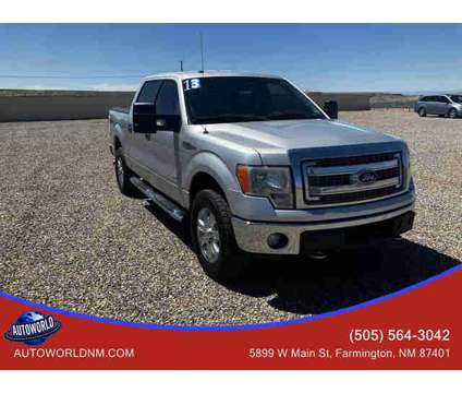 2013 Ford F150 SuperCrew Cab for sale is a Silver 2013 Ford F-150 SuperCrew Car for Sale in Farmington NM