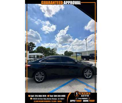 2015 Toyota Camry for sale is a Black 2015 Toyota Camry Car for Sale in Baton Rouge LA