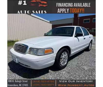 2004 Ford Crown Victoria for sale is a White 2004 Ford Crown Victoria 4dr Car for Sale in Greensboro NC