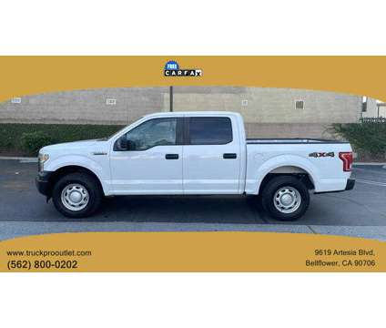 2017 Ford F150 SuperCrew Cab for sale is a White 2017 Ford F-150 SuperCrew Car for Sale in Bellflower CA