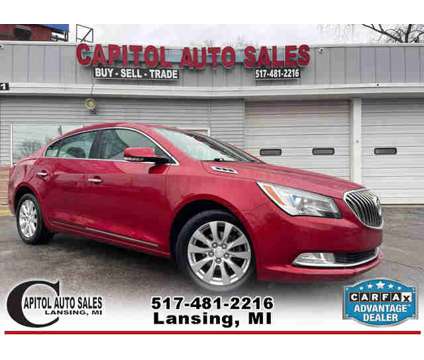 2014 Buick LaCrosse for sale is a Red 2014 Buick LaCrosse Car for Sale in Lansing MI