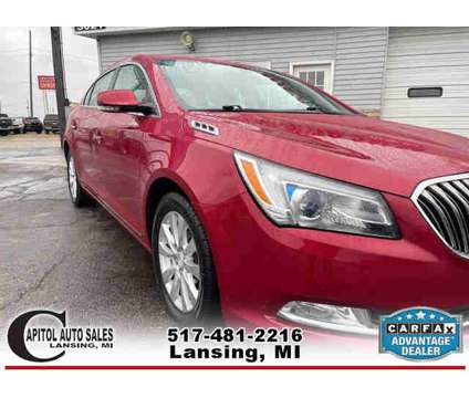2014 Buick LaCrosse for sale is a Red 2014 Buick LaCrosse Car for Sale in Lansing MI