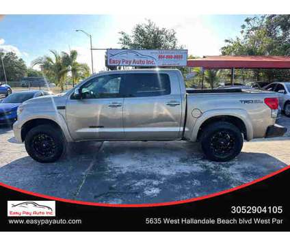 2008 Toyota Tundra CrewMax for sale is a Tan 2008 Toyota Tundra CrewMax Car for Sale in West Park FL