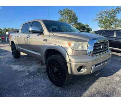 2008 Toyota Tundra CrewMax for sale is a Tan 2008 Toyota Tundra CrewMax Car for Sale in West Park FL