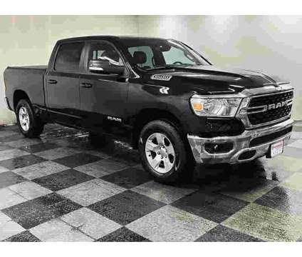 2022UsedRamUsed1500Used4x4 Crew Cab 64 Box is a Black 2022 RAM 1500 Model Car for Sale in Brunswick OH