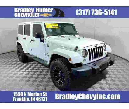 2017UsedJeepUsedWrangler UnlimitedUsed4x4 is a White 2017 Jeep Wrangler Unlimited Car for Sale in Franklin IN