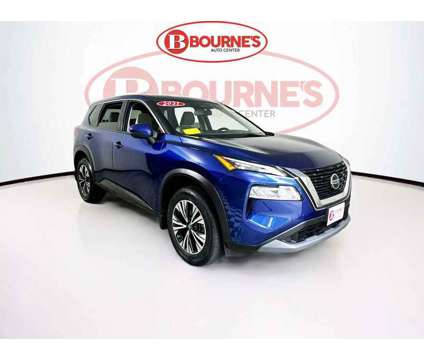 2021UsedNissanUsedRogueUsedAWD is a Blue 2021 Nissan Rogue Car for Sale in South Easton MA