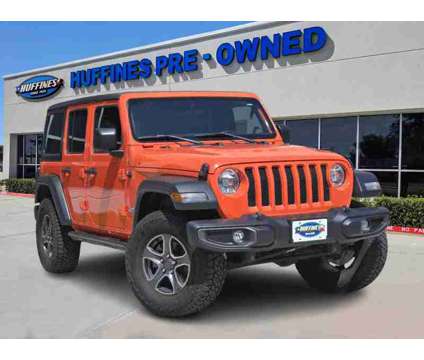 2018UsedJeepUsedWrangler UnlimitedUsed4x4 is a 2018 Jeep Wrangler Unlimited Car for Sale in Lewisville TX