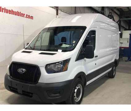 2023UsedFordUsedTransitUsedT-250 148 Hi Rf 9070 GVWR RWD is a White 2023 Ford Transit Car for Sale in Shelbyville IN