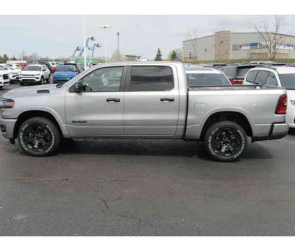 2025NewRamNew1500New4x4 Crew Cab 5 7 Box is a Silver 2025 RAM 1500 Model Car for Sale in Brunswick OH
