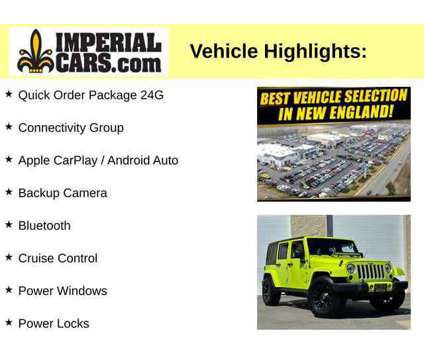 2016UsedJeepUsedWrangler UnlimitedUsed4WD 4dr is a 2016 Jeep Wrangler Unlimited Sahara Car for Sale in Mendon MA