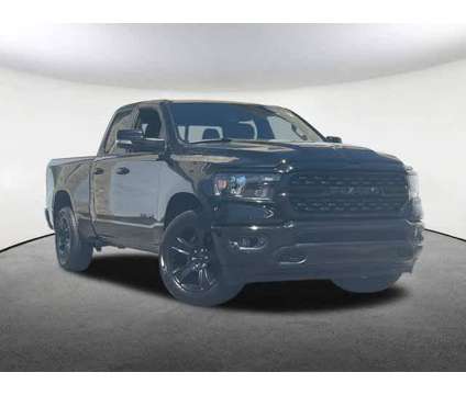 2022UsedRamUsed1500Used4x4 Quad Cab 6 4 Box is a Black 2022 RAM 1500 Model Big Horn Car for Sale in Mendon MA