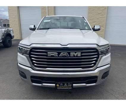 2025NewRamNew1500New4x4 Crew Cab 5 7 Box is a White 2025 RAM 1500 Model Laramie Car for Sale in Mendon MA