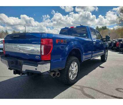 2022UsedFordUsedSuper Duty F-350 SRWUsed4WD Crew Cab 8 Box is a Blue 2022 Car for Sale in Litchfield CT