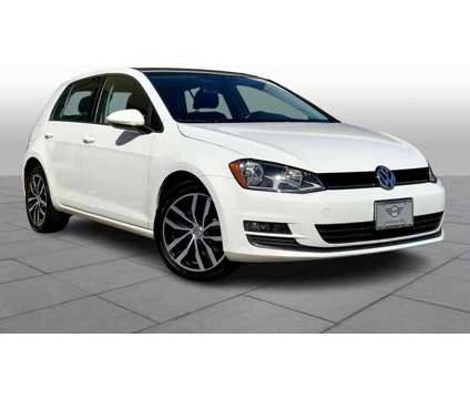2017UsedVolkswagenUsedGolfUsed1.8T 4-Door Auto is a White 2017 Volkswagen Golf Car for Sale in Rockland MA