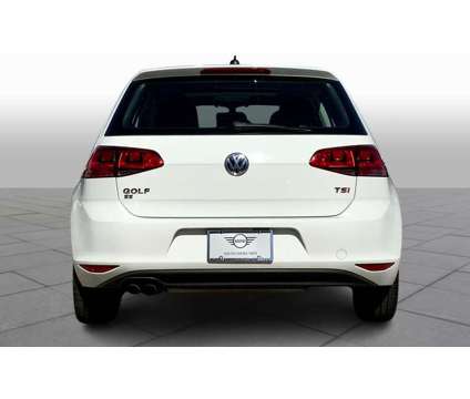 2017UsedVolkswagenUsedGolfUsed1.8T 4-Door Auto is a White 2017 Volkswagen Golf Car for Sale in Rockland MA