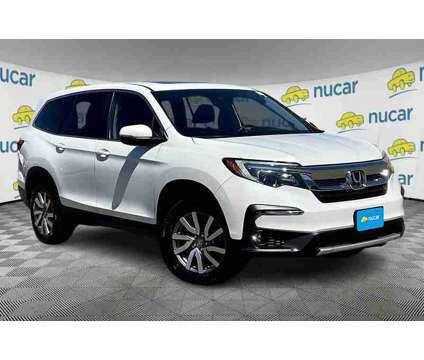 2021UsedHondaUsedPilotUsedAWD is a Silver, White 2021 Honda Pilot Car for Sale in Norwood MA