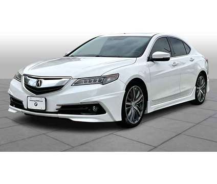 2015UsedAcuraUsedTLXUsed4dr Sdn FWD is a White 2015 Acura TLX Car for Sale in Houston TX