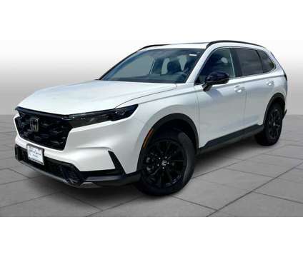 2024NewHondaNewCR-V HybridNewFWD is a Silver, White 2024 Honda CR-V Car for Sale in Kingwood TX