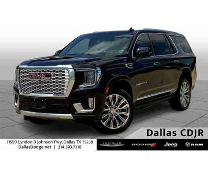 2021UsedGMCUsedYukonUsed4WD 4dr is a Black 2021 GMC Yukon Car for Sale in Dallas TX