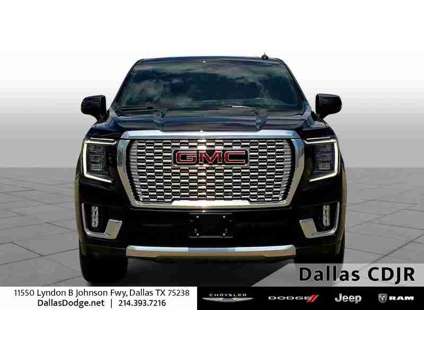 2021UsedGMCUsedYukonUsed4WD 4dr is a Black 2021 GMC Yukon Car for Sale in Dallas TX